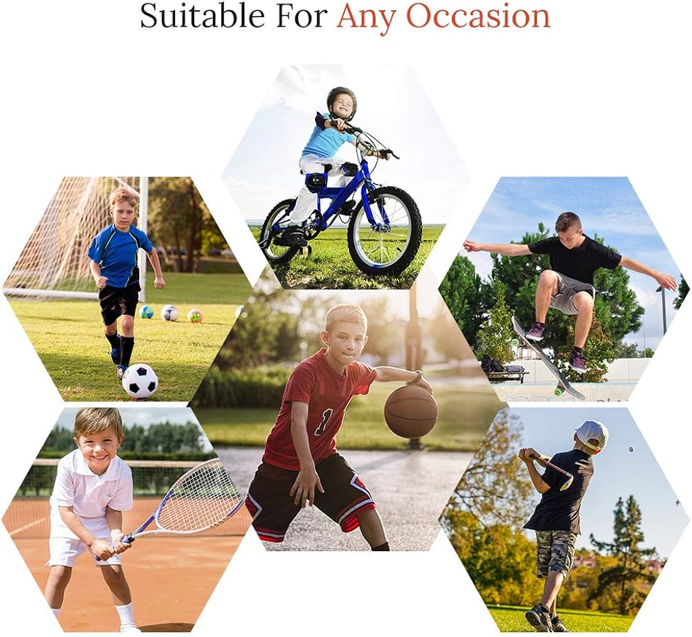 Tesuwel 2/3/4 Pcs Boys Girls Base Layer Athletic Compression Leggings and Shirts Thermal Underwear Set Running Pants Tights: Clothing