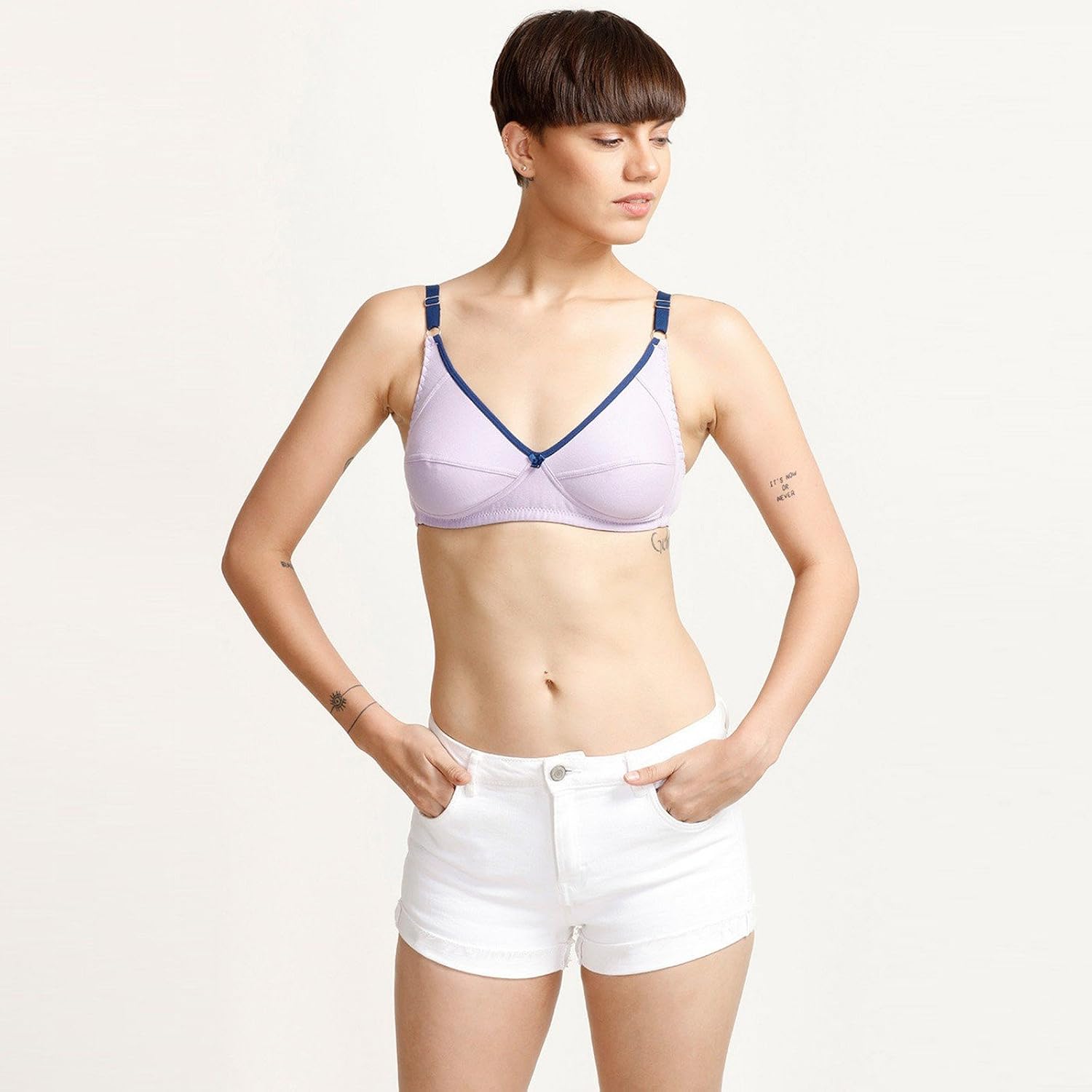 rosaline by zivame women's non padded non wired bra