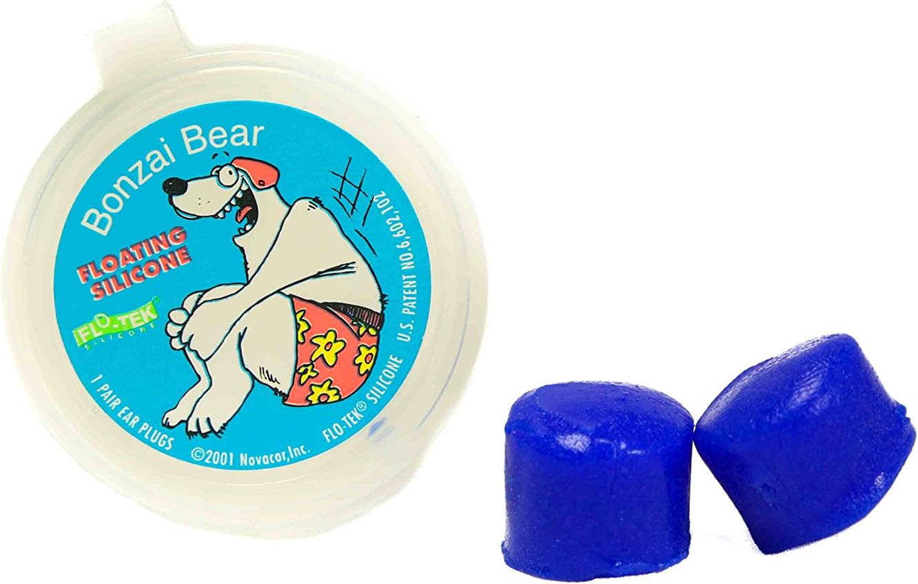 Putty Buddies Floating Earplugs 10-Pair Pack - Soft Silicone Ear Plugs for Swimming & Bathing - Invented by Physician - Keep Water Out - Premium Swimming Earplugs - Doctor Recommended (Assorted) : Sports & Outdoors