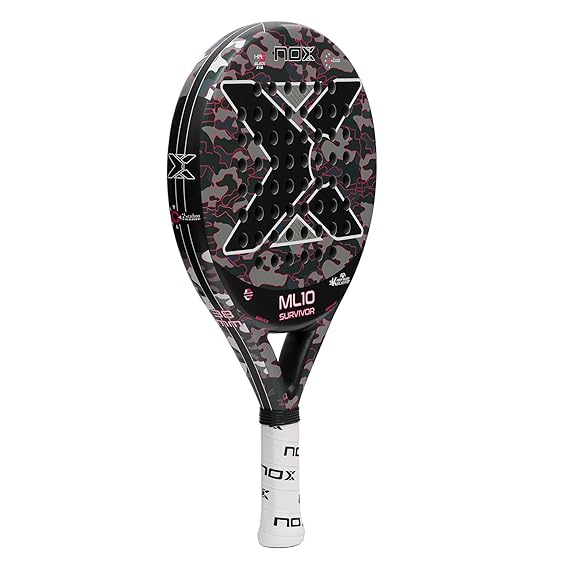 Amazon.com : NOX ML10 Pro Cup Survivor (Grey) Paddle Tennis Racket : Sports & Outdoors