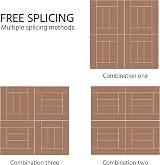 Yaheetech 27 Pcs Decking Tiles 30x30cm Fir Wood Interlocking Brown view 8