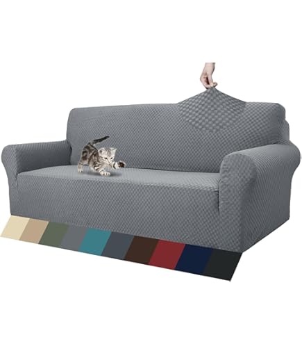 U-NICE HOME Velvet Sofa Covers Couch Cover for 2 Cushion Couch Sofa U-NICE HOME Velvet Sofa Covers Couch Cover for 2 Cushion Couch Sofa