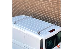 VANTECH 2 Bar Rack System for The Transit Connect 2014-On Silver