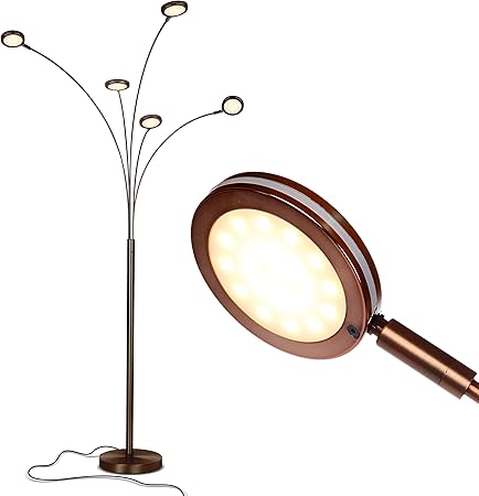 Brightech Orion Super Bright Modern Led Arc Lamp 5 Adjustable