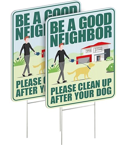 Lustiges Gartenschild „Click Your Heels No Poop“ – Hinweis Für Hundebesitzer, Rosa, Inkl. H‑Rahmen