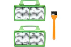 MZY LLC 2 Pack Filters for Sebo Vacuum 6696ER 6608ER 6629ER Series, Airbelt K1 Vacuum Filter Replacement for Sebo Airbelt K3 