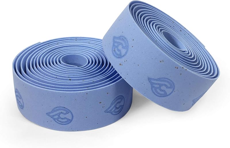 Cinelli Original Cork Handlebar Tape Plugs Blue Prince