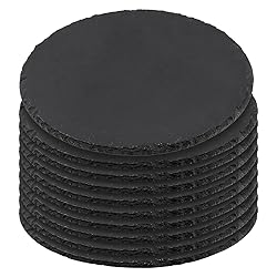 MUKLEI 10 PCS 8 Inches Slate Board - Black Cheese