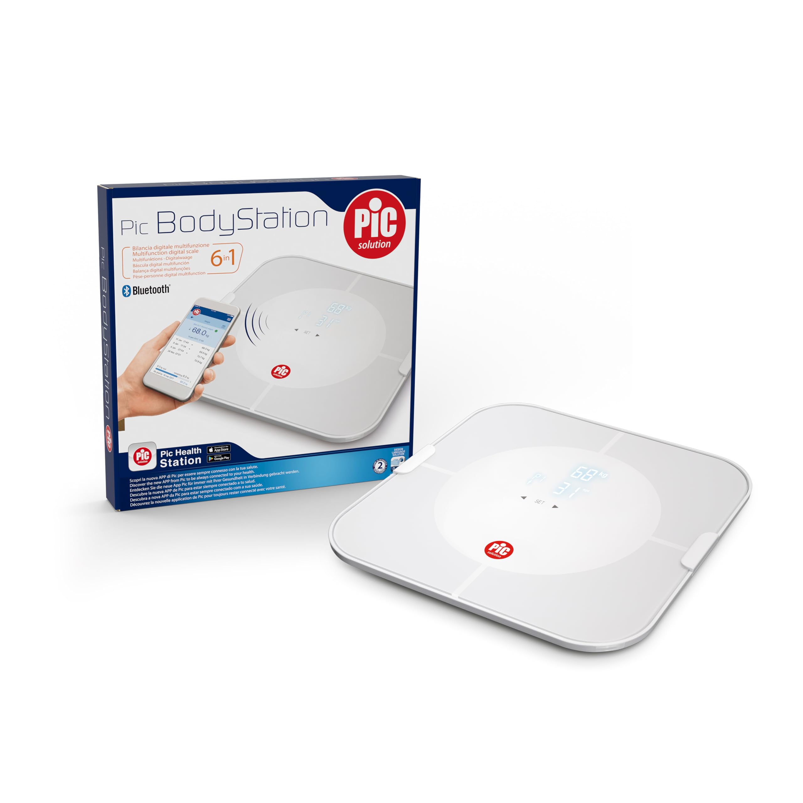 Pic Solution Body Station Body Scale with Mobile App