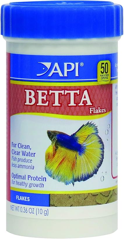 Amazon Com Api Betta Flakes Fish Food 36 Ounce Container Pet