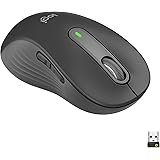 Logitech Signature M650 L Left Wireless Mouse - For Large Sized Left Hands, 2-Year Battery, Silent Clicks, Customizable Side