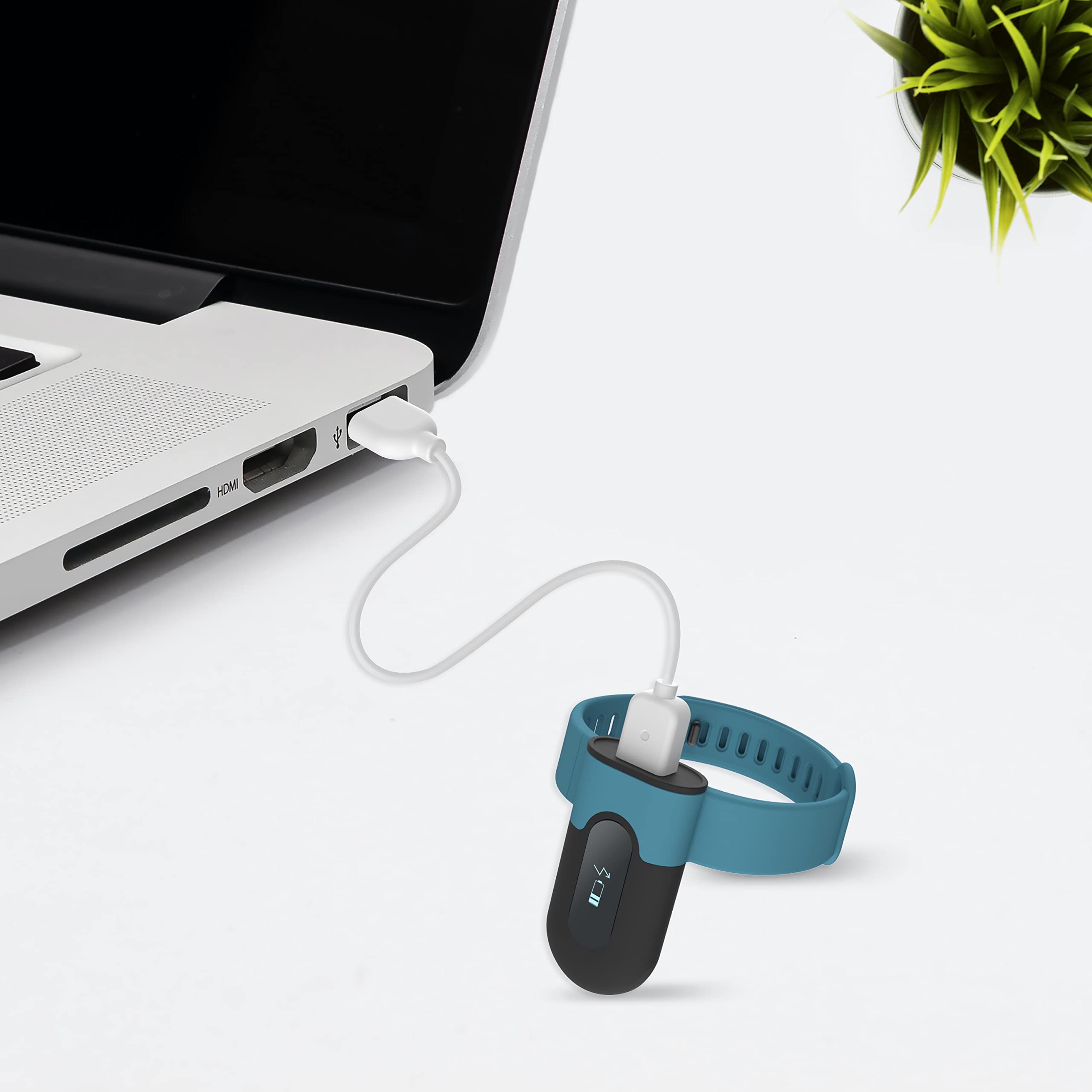 Original D-Type USB Charge Data Cable for Checkme O2 Max, SleepU, VisualOxy, Oxiband Ring Pulse Oximeter, BabyO2, BabyO2 S2