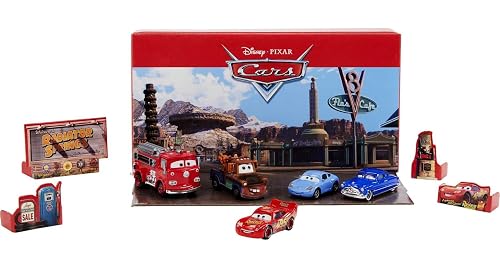 Mattel Disney and Pixar Cars Vehicle 5-Packs with 4 Character Toy Cars ...