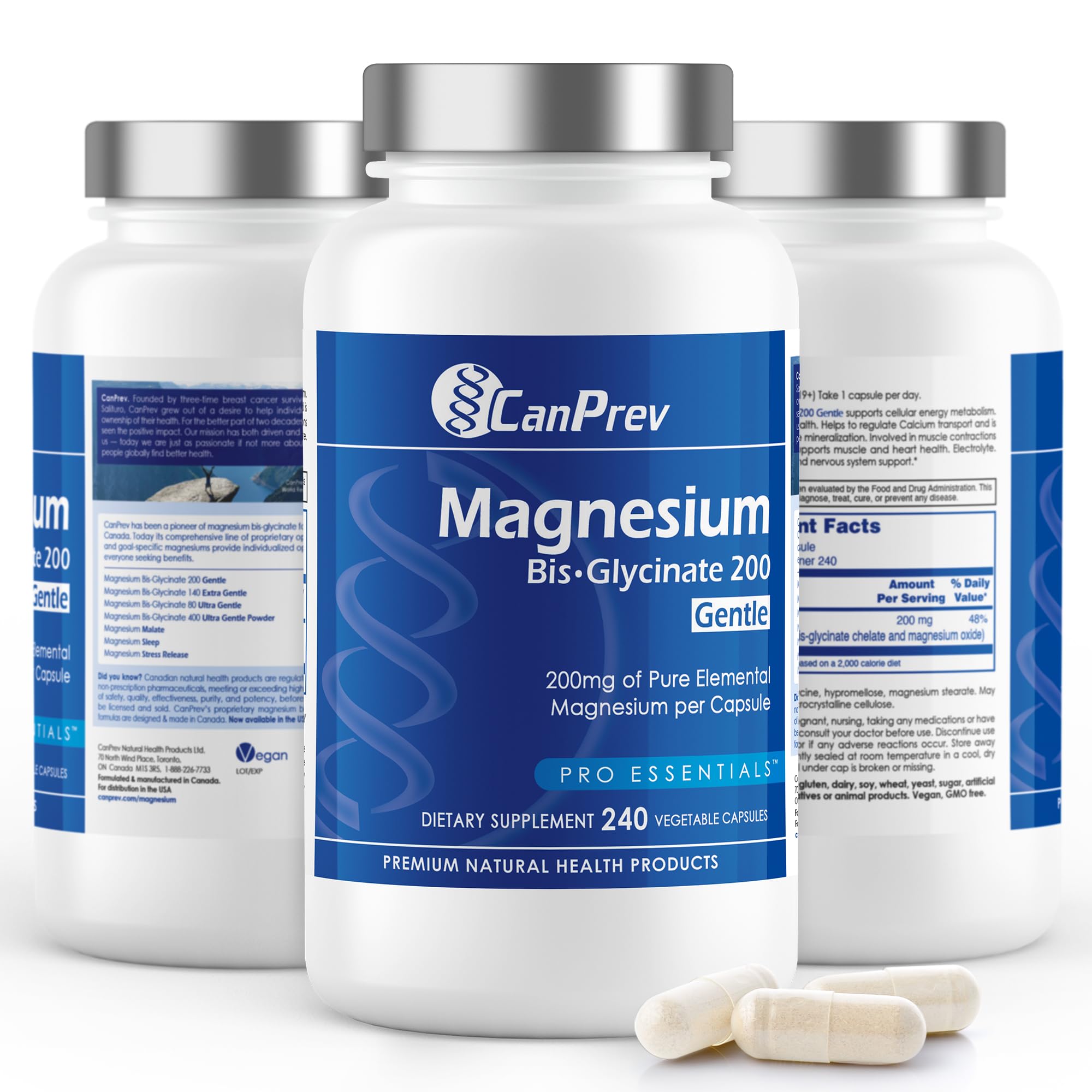 Mua CanPrev Magnesium Bisglycinate (240 Count (Pack of 1), 200mg