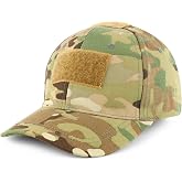 Trendy Apparel Shop Kid's Youth Size Tactical Cap with Hook and Loop Patch