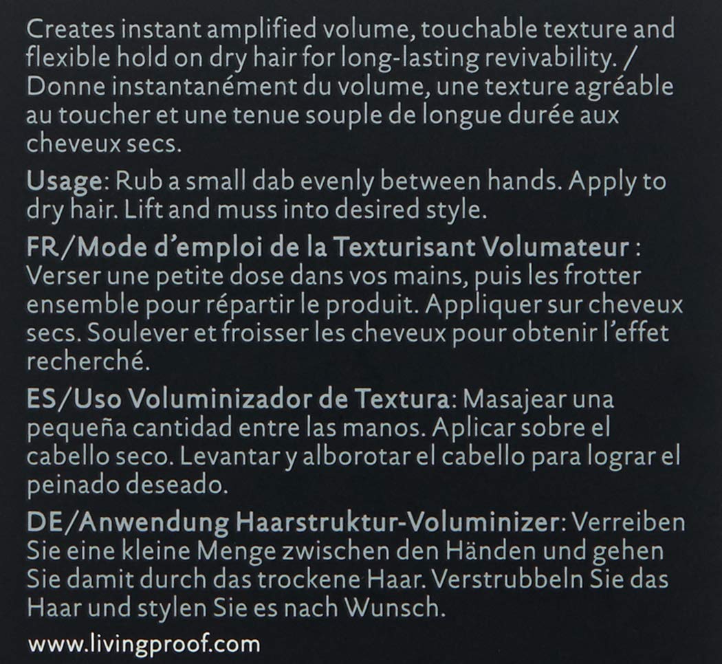 Living proof Amp Texture Volumizer, 2 oz: Premium Beauty