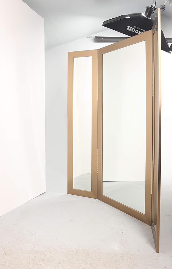 Amazon Com Brandtworks Azbm62trifold Trifold Mirror 71 X 64