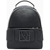 Armani Exchange Women's Susie Backpack, Black, One Size