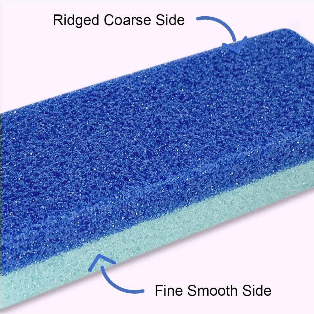 Maryton Foot Exfoliator File Scrubber Sponge Pedicure Tool Callus Remover 2pcs: Health & Personal Care