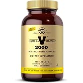Solgar Formula VM-2000 (Multinutrient System), 180 Tablets - Contains Zinc | Premium Quality Multiple - Supports A Healthy Immune System - Vegan, Dairy Free, Kosher - 90 Servings