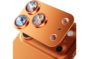 X-it for iPhone 17 Pro Max Camera Lens Protector, 9H Military Grade High-Alumina Tempered Glass Cover, Shatterproof with Stro