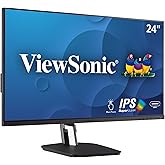 ViewSonic TD2455 24 Inch 1080p IPS 10-Point Multi Touch Screen Monitor with Advanced Dual-Hinge Ergonomics USB C HDMI and Dis
