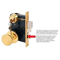 Prime-Line SE 27570 2-1/2 in. Backset, Entrance
