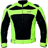 Chocho Mesh Motorcycle Jacket for Men Summer Motorbike Riding Jacket with Armor Racing Protection Jacket