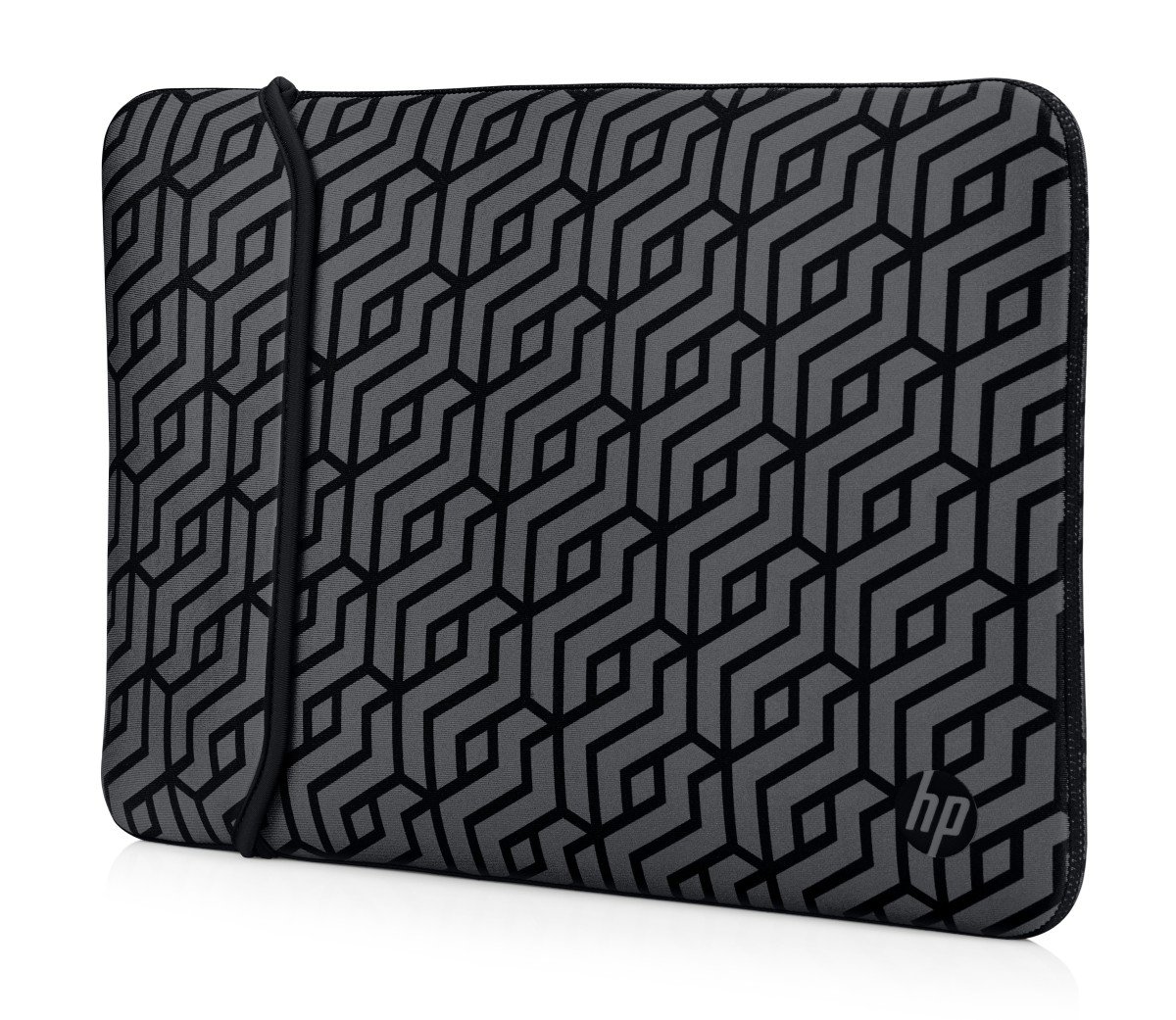 HP Sleeve Case for Laptops grey Pattern: black/silver. 14 Zoll
