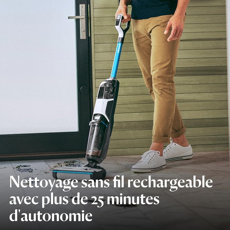 CrossWave HF3 Aspirateur Balai Laveur sans Fil 3598N