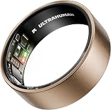 Ring AIR Rose Gold Size 8 Brushed Smart Ring Sleep Tracking