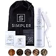 Simpler Hair Color for Men Kit for Full Gray Coverage - Ginger Hair & Beard Dye for Men - All In One Reusable Kit with Comb Applicator - Natural Looking Hair Color for 100% Gray Hair Coverage