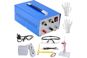 Mlijzard Jewelry Spot Welder,20A Electric Spot Welder,Professional Jewelry Welding Machine for Gold,K Gold,Silver,Platinum an