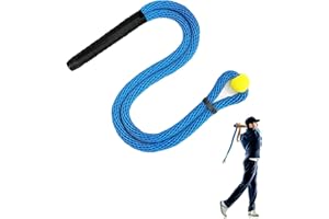 Cusprtm Golf Rope Swing Trainer, Professional Golf Swing Rope Training Aid to Improve Speed, Tempo, Rhythm, Flexibility and Strength, Golf Warm-Up Practice Equipment for Golfers of All Levels