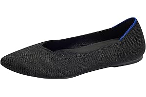Rothy's The Point II Women's Slip-On Shoes, Pointed-Toe Flats, Made From Recycled Plastic Bottles & Machine Washable