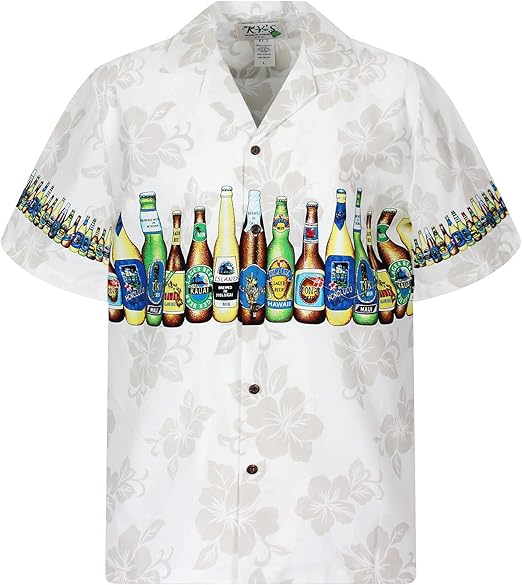 KY's Original Hawaiian Shirt for Men S 6XL ShortSleeve