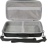 co2CREA Hard Travel Case for HP OfficeJet 200 Mobile Printer - Black EVA view 3
