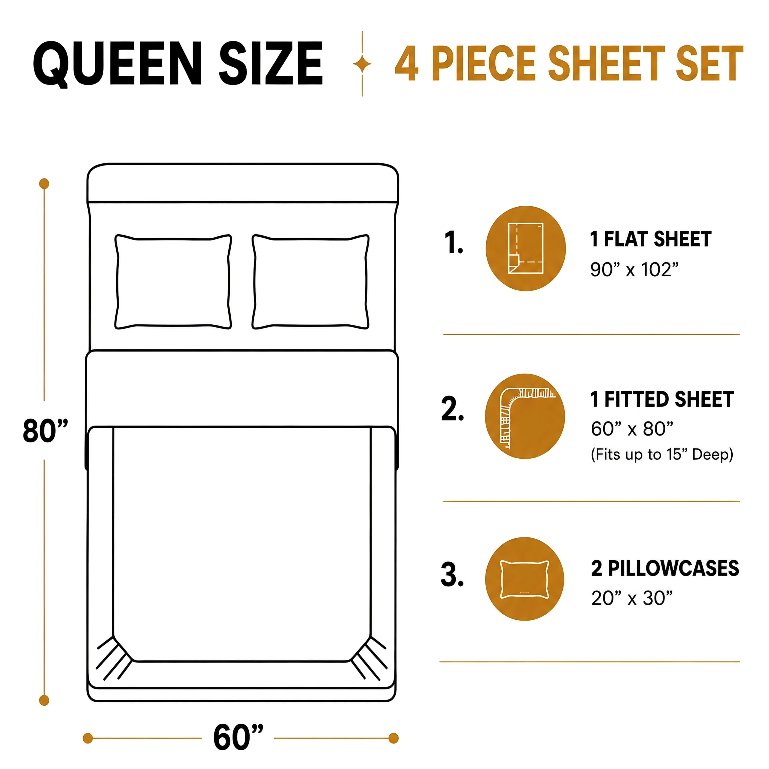 Condition photo showing As Is for cozyxworld queen size satin sheets 4 piece silky bed sheet set with smooth silky surface wrinkle res
