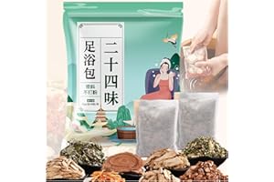 30 Bags Herbal Foot Soak,Foot Bath Herb,Foot Spa Bath Soak Foot Detox Soak to Remove Toxins,Relieve Fatigue & Dispel Cold and