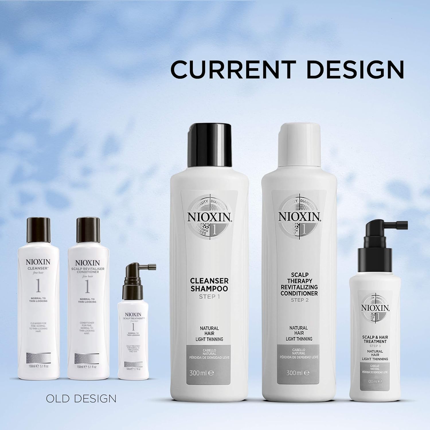 Nioxin 3-Part System, System 1 Natural Hair with Light Thinning, Hair Thickening Treatment, Scalp Therapy, Conditioner 300ml - Image 5