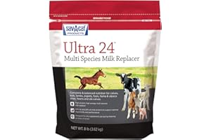 SAV-A-CAF Savacaf Grade A Ultra 24 Multi-Species Milk Replacer, 8 Pound Bag
