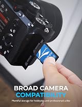 Sabrent V60 SD Card 128GB UHS-II SDXC U3 270MB/s 8K UHD Photo Video view 6