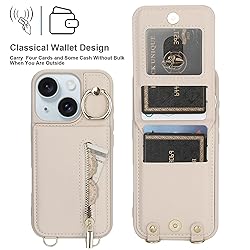 Jcxtrombulous Crossbody Wallet Case for iPhone 15
