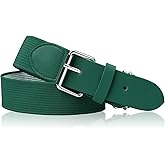 STELLE Baseball/Softball/Fastpitch Belt Girls Sports Elastic Adjustable Boys Uniform Belts Youth and Adult Sizes