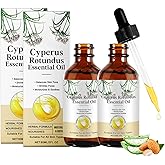 2PCS Cyperus Rotundus Oil, Cyperus Rotundus Oil for Hair Removal, Natural Body and Facial Hair for Women Suitable for All Ski