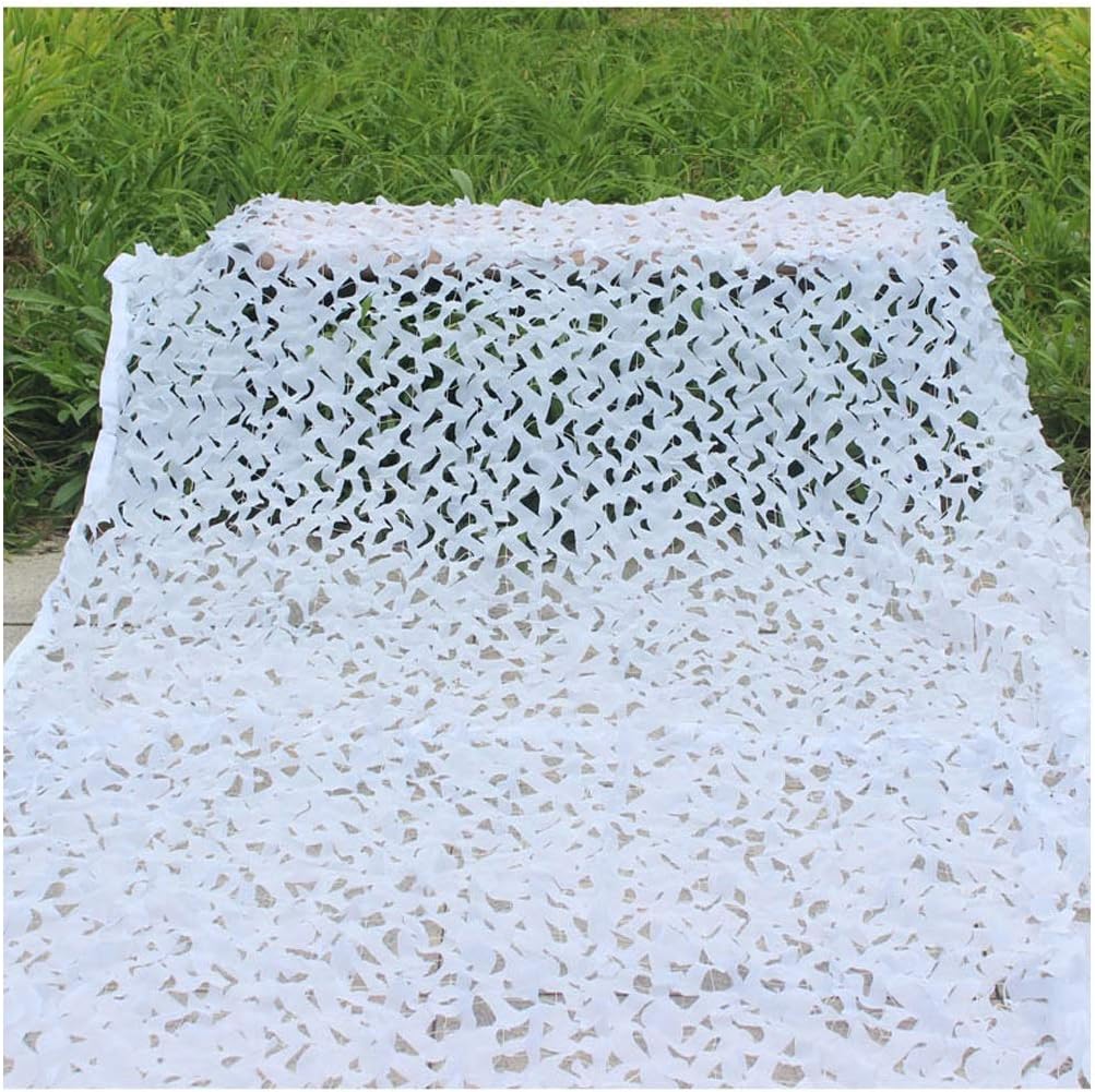 Multi Function Camouflage Net Desert Field Marine Woodland Digital Snow High Strength Polyester Mesh Cloth Sunscreen Dust Proof Stealth Hunting Shooting Military Tent Photography Network 6mx6m