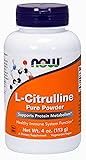 NOW Foods L-Citrulline Powder, 4 ounce