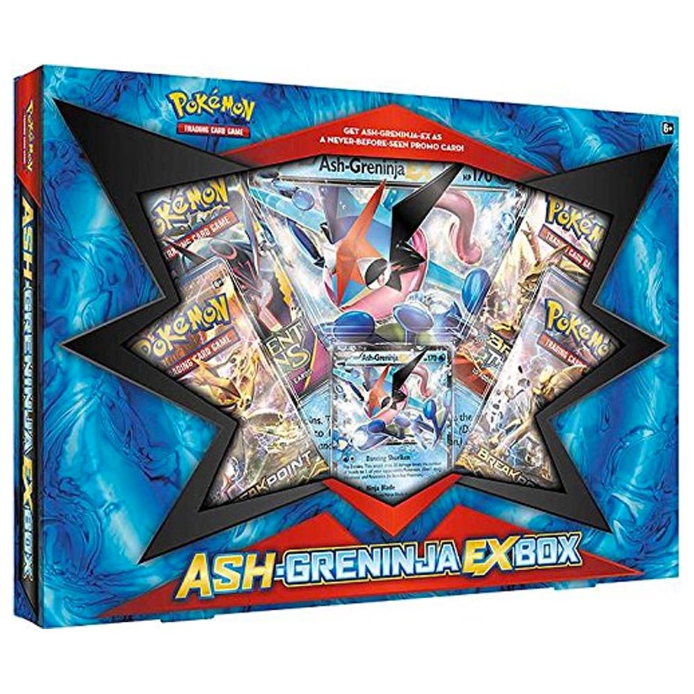 Ash Greninja EX Box Pokemon Gioco di Carte Lingua INGLESE Ash Greninja EX Box Pokemon Gioco di Carte Lingua INGLESE Amazon Giochi e giocattoli