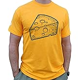 Green Bay Football Wisconsin Cheese T-Shirt, Hand-Drawn, Printed in USA