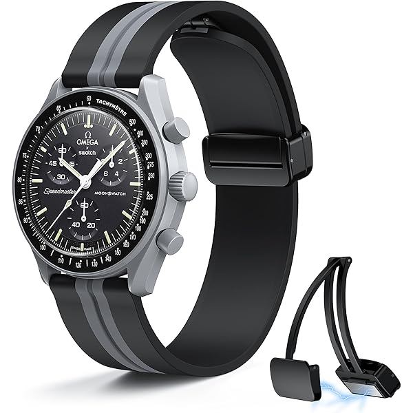 Amazon.com: Stanchev Strap for Omega x Swatch MoonSwatch,20mm Soft